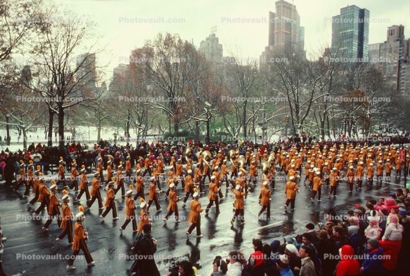 Marching Band, Macy's Thanksgiving Day Parade, Manhattan, autumn