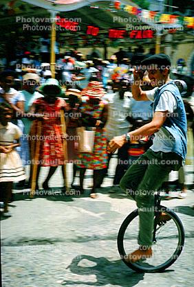 Unicycle, Saint Thomas, 1950s