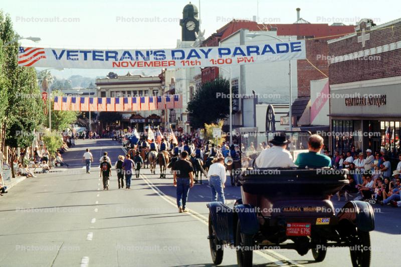 Veteran's Day Parade, Car, automobile