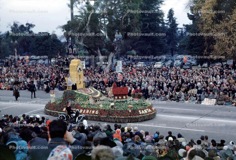 Red School House, Rose Parade, 1950, 1950s