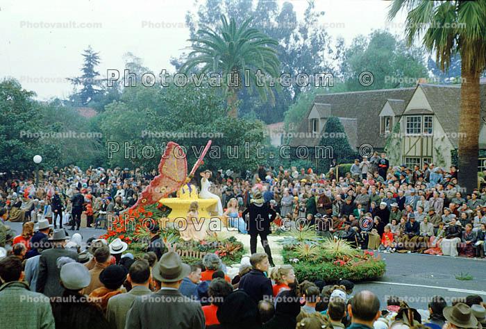Butterfly, Rose Parade, 1950, 1950s