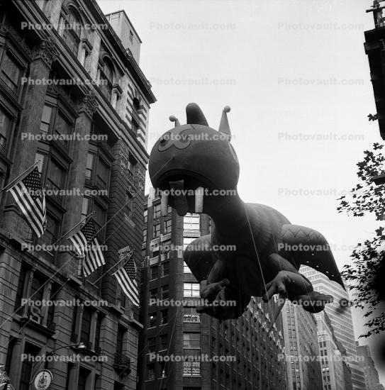 Dragon, Helium Balloon, Macy's Thanksgiving Day Parade, 1949, 1940s