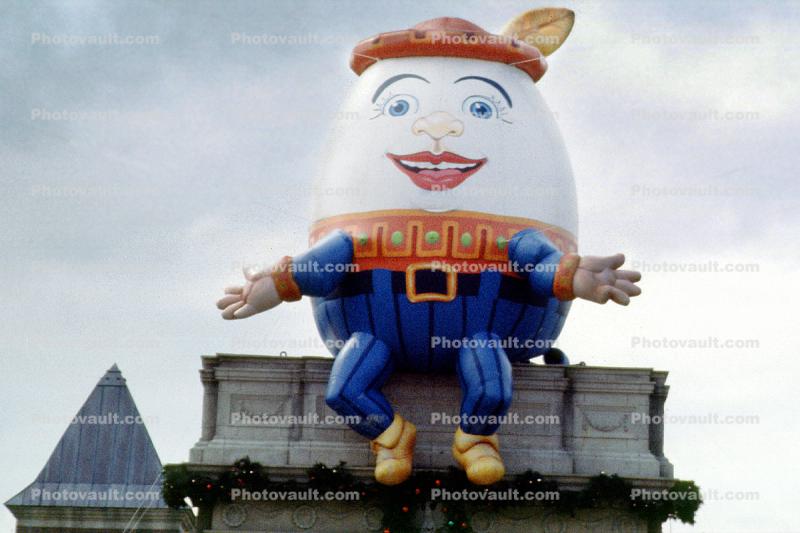 Humpty Dumpty, Macy's Thanksgiving Day Parade, Balloon, 1986, 1980s