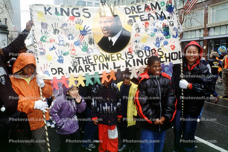 Martin Luther King Parade, Third Street, MLK