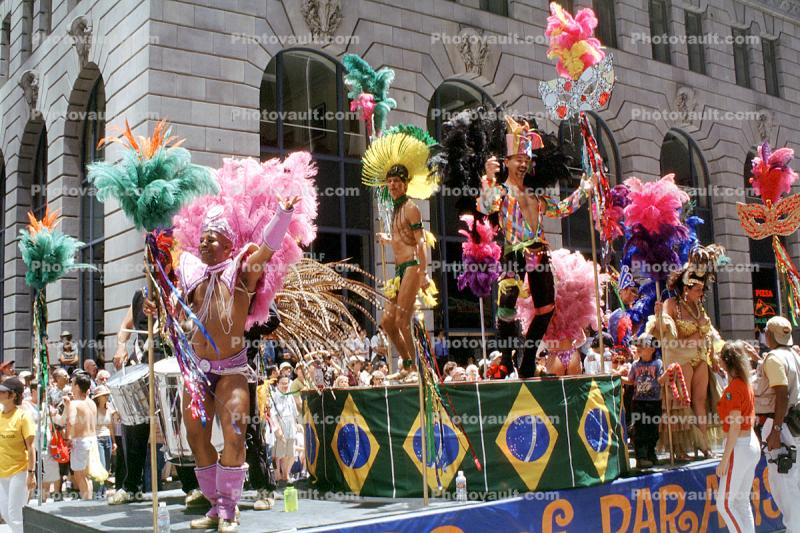 Carnival Brazil, Lesbian Gay Freedom Parade, Market Street