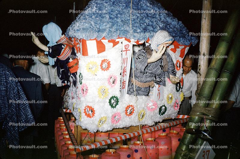 float, Star Festival, Tanabata, July 1960, 1960s