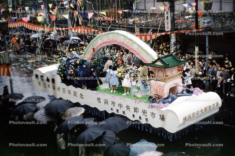 Palace, float, Star Festival, Tanabata, July 1960, 1960s