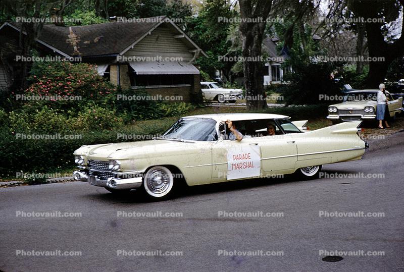 Parade Marshal, 1959 Cadillac, Lakeland Parade, 1950s
