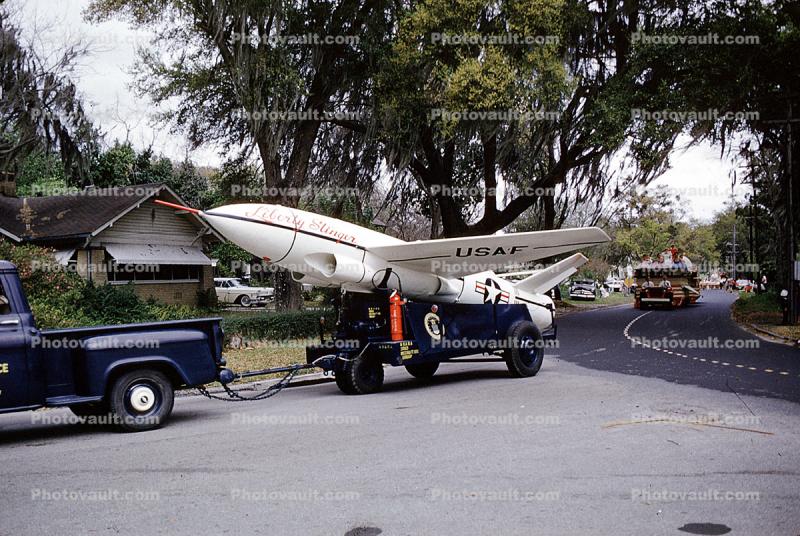 Guided Missile, USAF, Lakeland Parade, 1959, 1950s