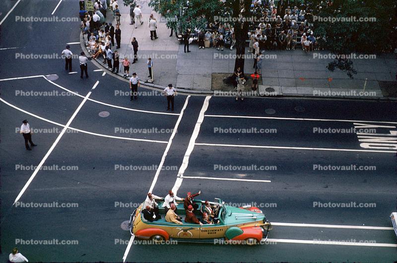 Shriners, Cincinnati Ohio, Car, automobile, 1960s