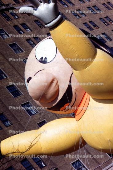 Mighty Mouse, Superhero, Helium Balloon, Macy's Thanksgiving Day Parade, early 1950s
