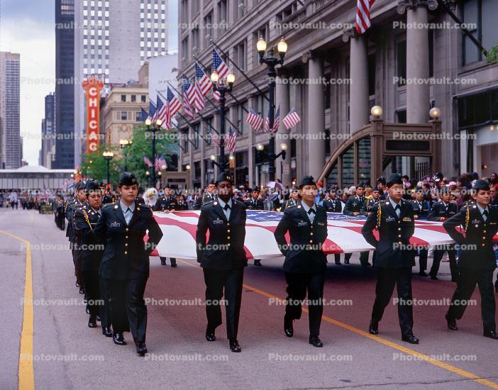 Color Guard, Memorial Day Parade, 2005