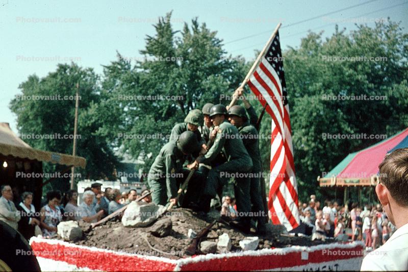 Raising the Flag, Iwo Jima, 1967, 1960s