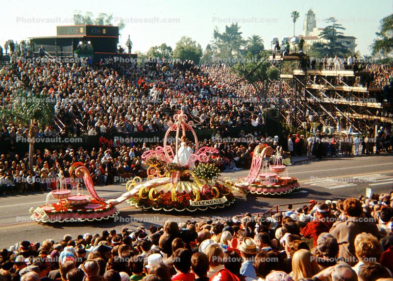 Glendale, Rose Parade, January 1968, 1960s