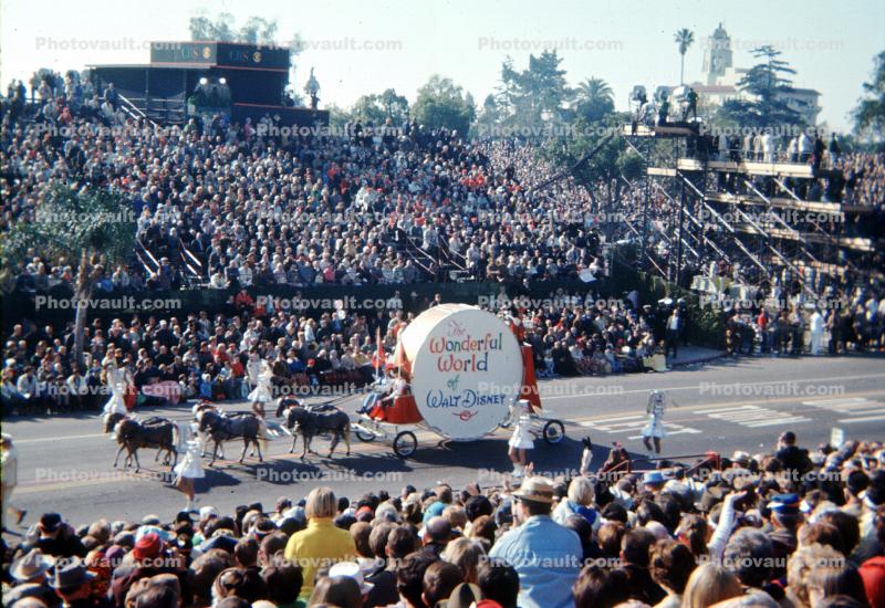 Wonderful World of Walt Disney, Rose Parade, January 1968, 1960s