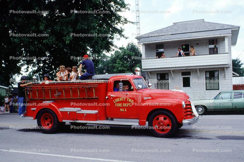 Liberty Township Fire Engine, Chevrolet Truck, Chevy
