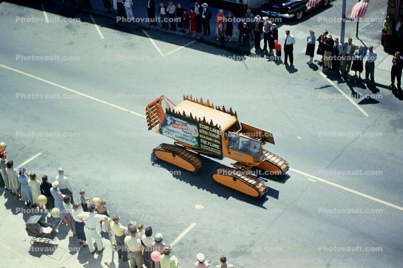 Snow Tractor, Echo Lake Aerial Tramway, 1950s