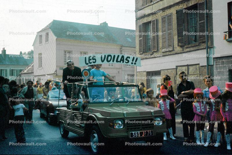 Les Voilas!!, car, automobile, vehicle, 1960s