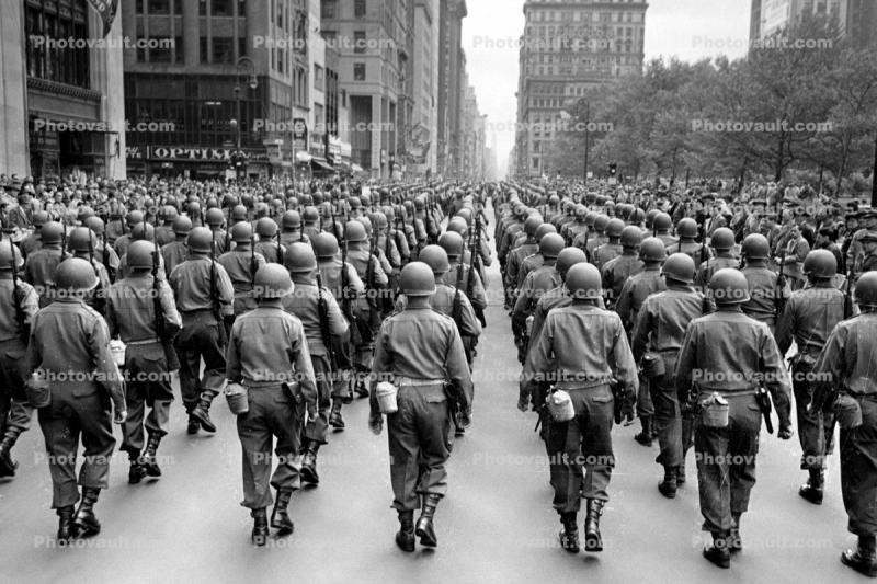 General Douglas A MacArthur, Parade, New York City, April 20, 1951, 1950s