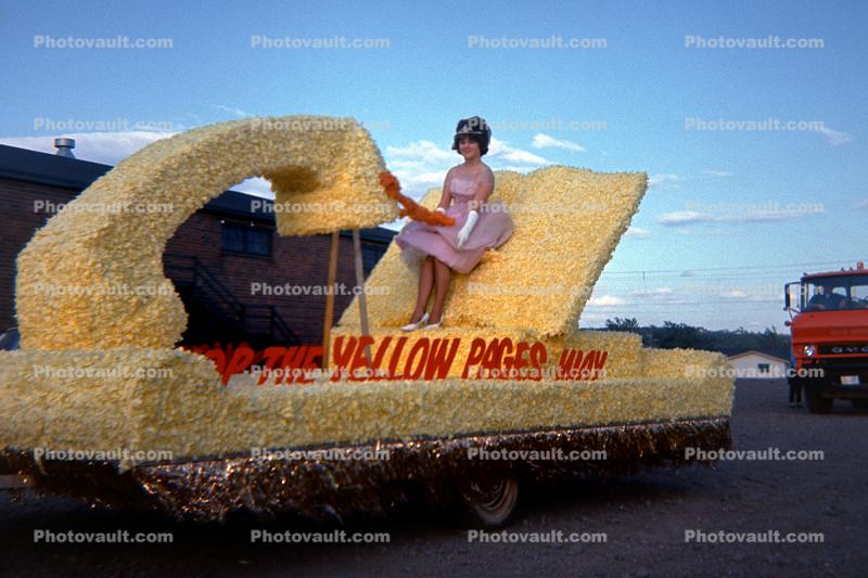 The Yellow Pages Way, Flower Trailer, woman, Halifax Nova Scotia