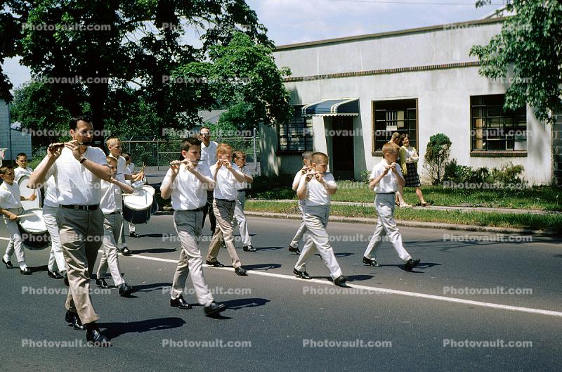 June 1965, Drum and Fife Corps, Marching Band, 1960s