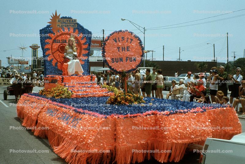 Visit the Sun Fun, Float, 1960s