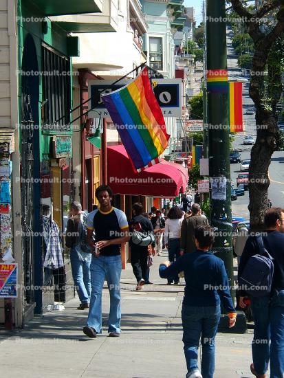 Castro District, Gay Flag