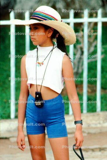 Girl with a Hat, El Tule, Oaxaca, Mexico