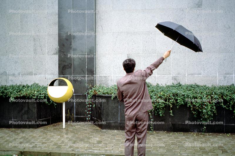 Umbrella, Rain, Tehran, Iran