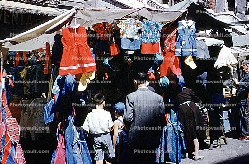 Thieves Market, Madrid, Spain, 1950s