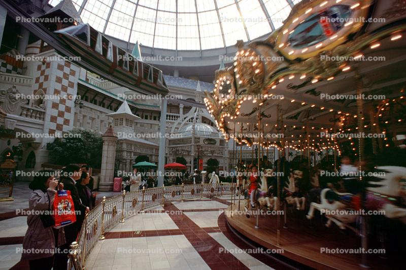 Carousel, Merry-Go-Round, Lotte World, Korea