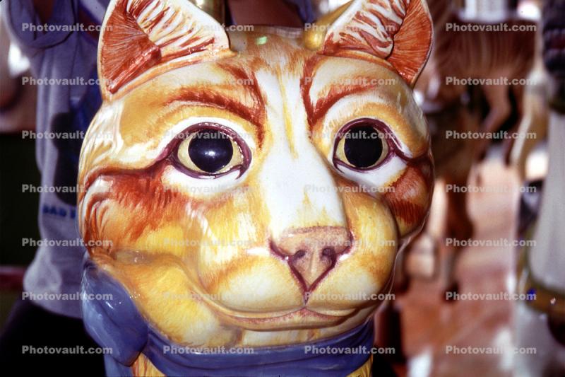 Kity Cat, Nose, eyes, Carousel, Merry-Go-Round