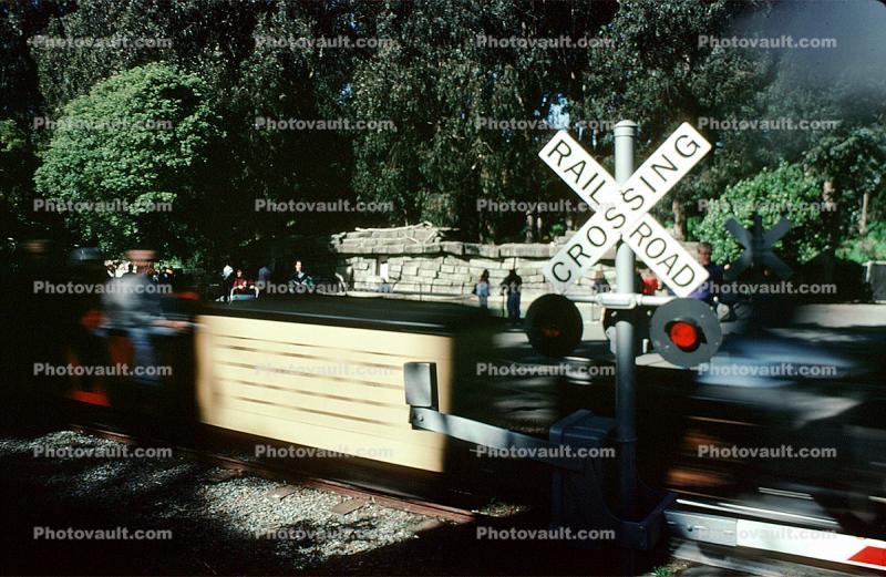 Railroad Crossing, Miniature Train, Rail, Railroad, Live Steamer