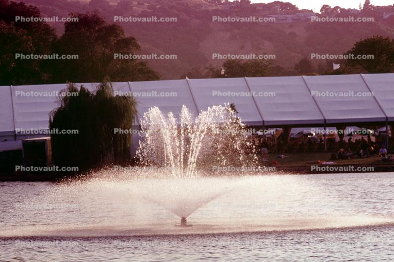 Fountain, Pond, Marin County Fair, California