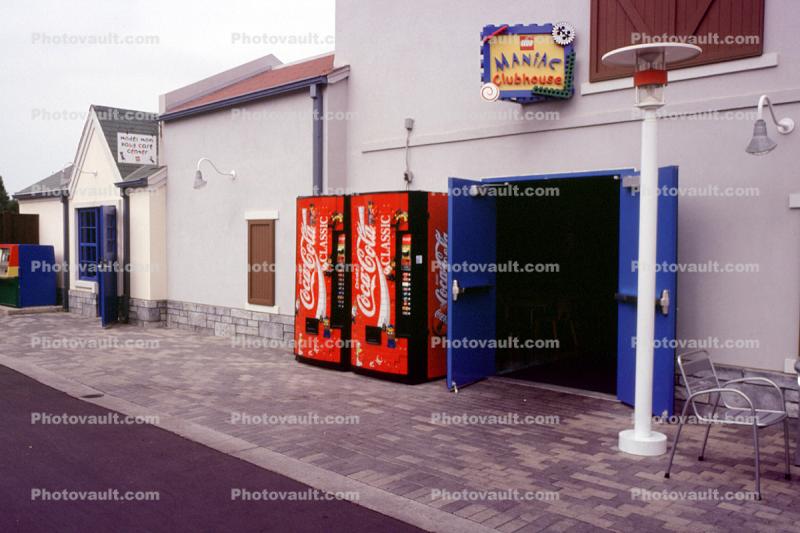 Coca-Cola vending machine, Maniac Clubhouse