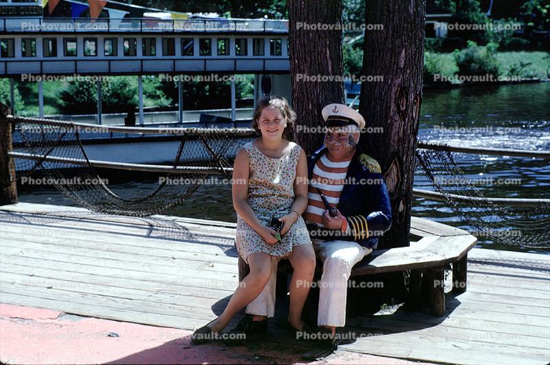 Sailor and Girl, Fort Dells, August 1968, 1960s