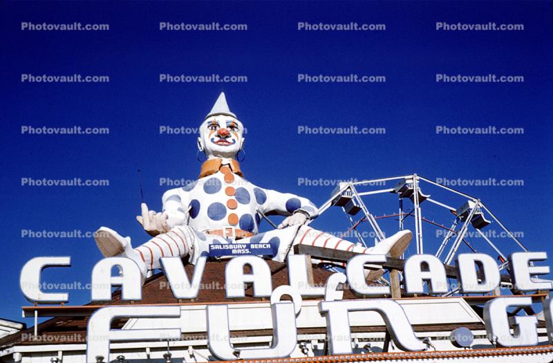 Cavalcade, Spooky Clown, August 1958, 1950s