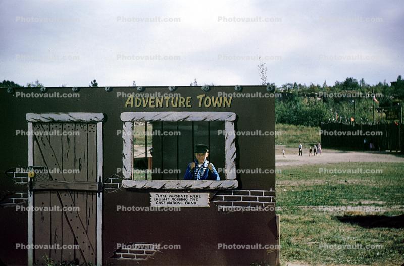 Adventure Town, Storyland Village, Frontiertown, Asbury Park, 1950s