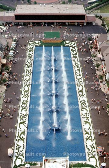 Water Fountain, aquatics, Kings Island Amusement Park, Ohio