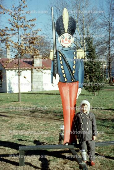 Tin Soldier, Girl, Cold, Storybook, 1957, 1950s