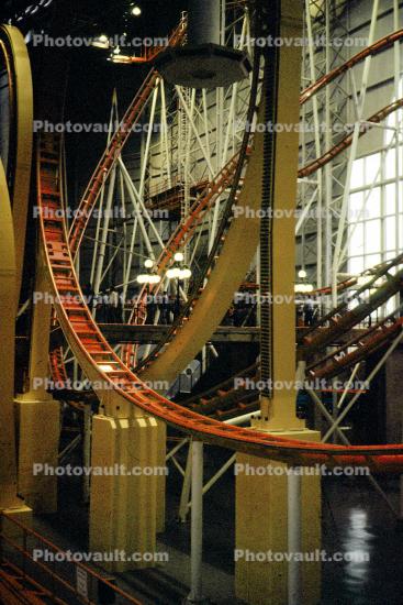 Roller Coaster, Edmenton Mall, Alberta, Canada
