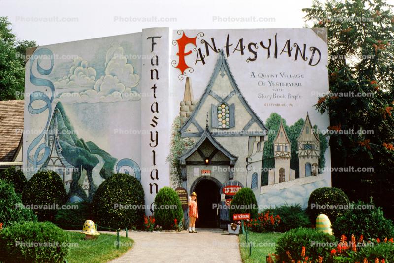 Entrance Fantasyland, Gettysburg, Pennsylvania