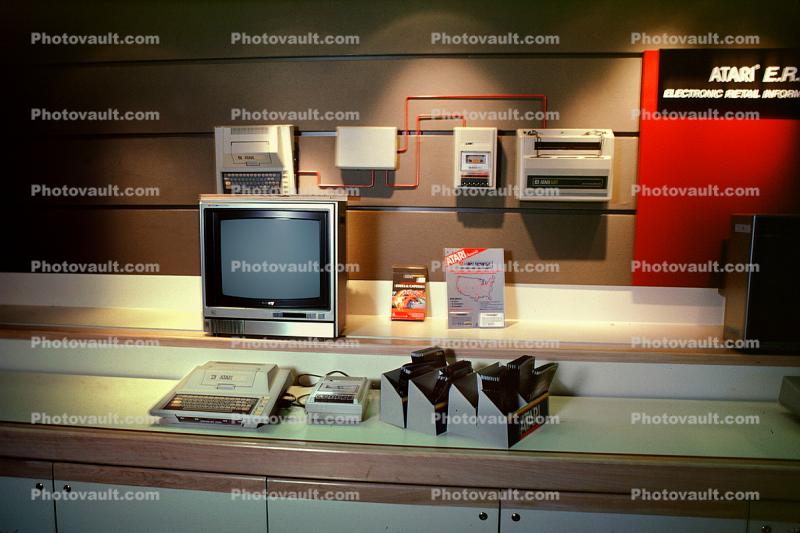 Atari , Store, Computer, Monitor
