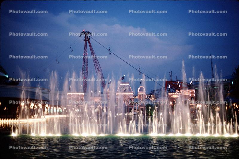 Water Fountain, aquatics, Louisiana World Exposition, 1984, New Orleans, 1980s