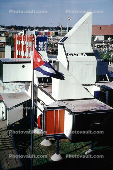 Cuba Pavilion, Cuban, Montreal Expo, Expo-67, Montreal, Canada, 1967, 1960s