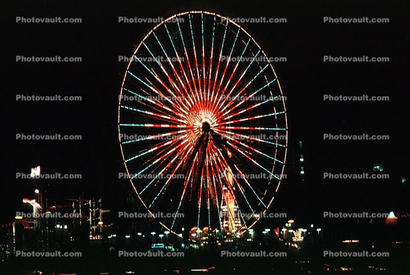 Ferris Wheel, 1982 Energy Expo-World's Fair, Expo-82, 1980s