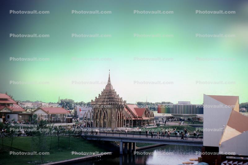 Thailand Pavilion, Thai, Montreal Expo, Expo-67, 1967, 1960s