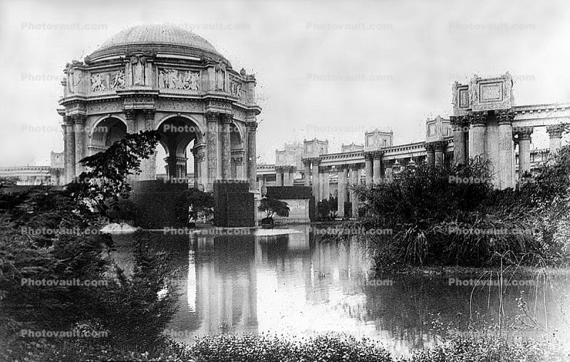 Palace of Fine Arts, Exploratorium, Panama Pacific International Exposition, PPIE, 1915