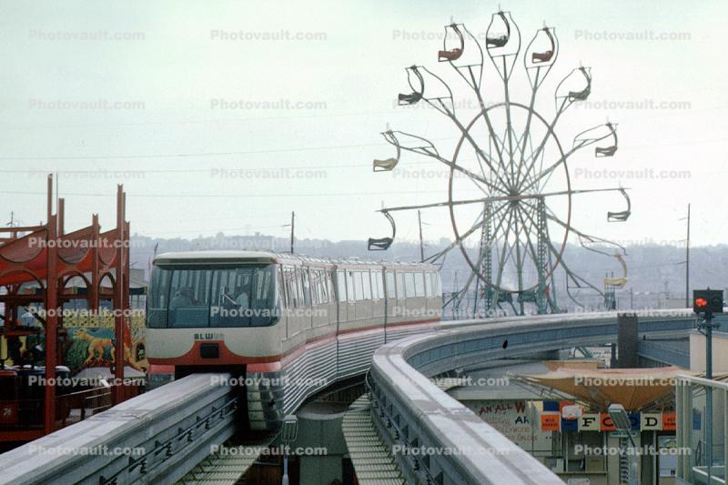 Monorail, Ferris Wheel