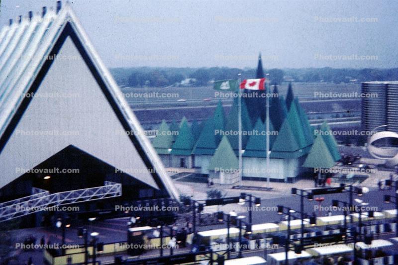 Canadian Pulp and Paper Pavilion, Montreal Worlds Fair, Expo-67, Montreal, Canada, 1967, 1960s